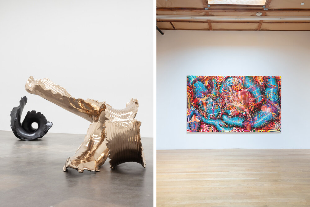 Art and Cake: Lynda Benglis: Excavation & Lauren Quin: Pulse Train Howl